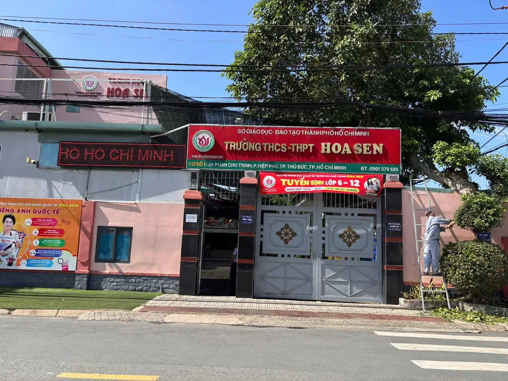 Giải quyết chỗ học cho 700 học sinh vì cơ sở hoạt động không phép