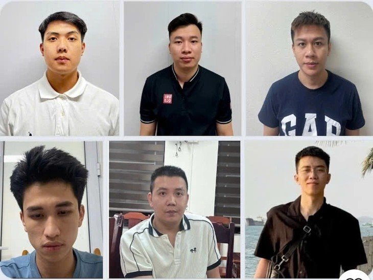 诈骗和侵占财产团伙嫌犯。