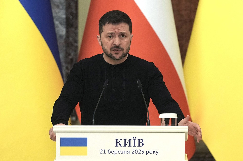 乌克兰总统泽连斯基。
