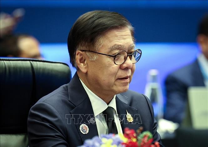 泰国外交部长西哈萨克·普昂凯特基奥。