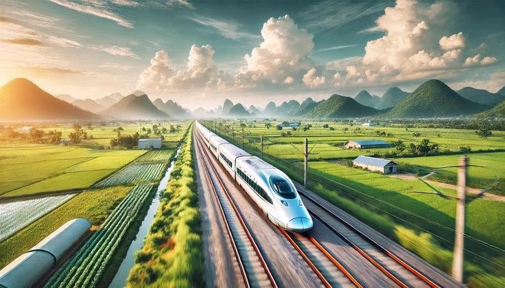 北-南轴线高速铁路项目将全线新建1435毫米轨距的双线铁路。