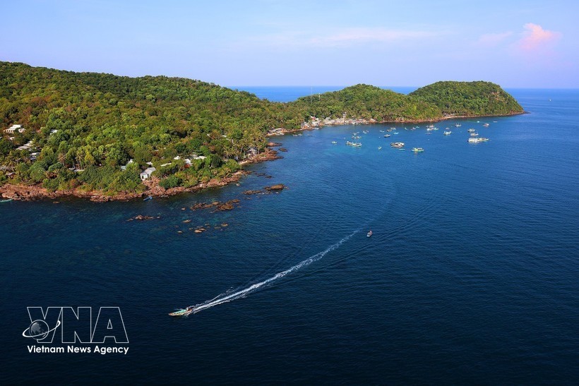 富国岛南部海域。