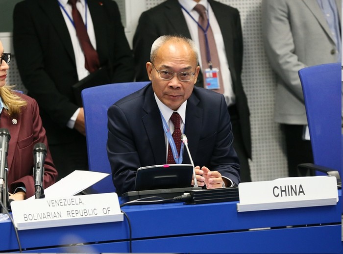 中国常驻联合国维也纳办事处和其他国际组织代表李松。