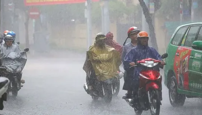 出现大范围非季节性降雨