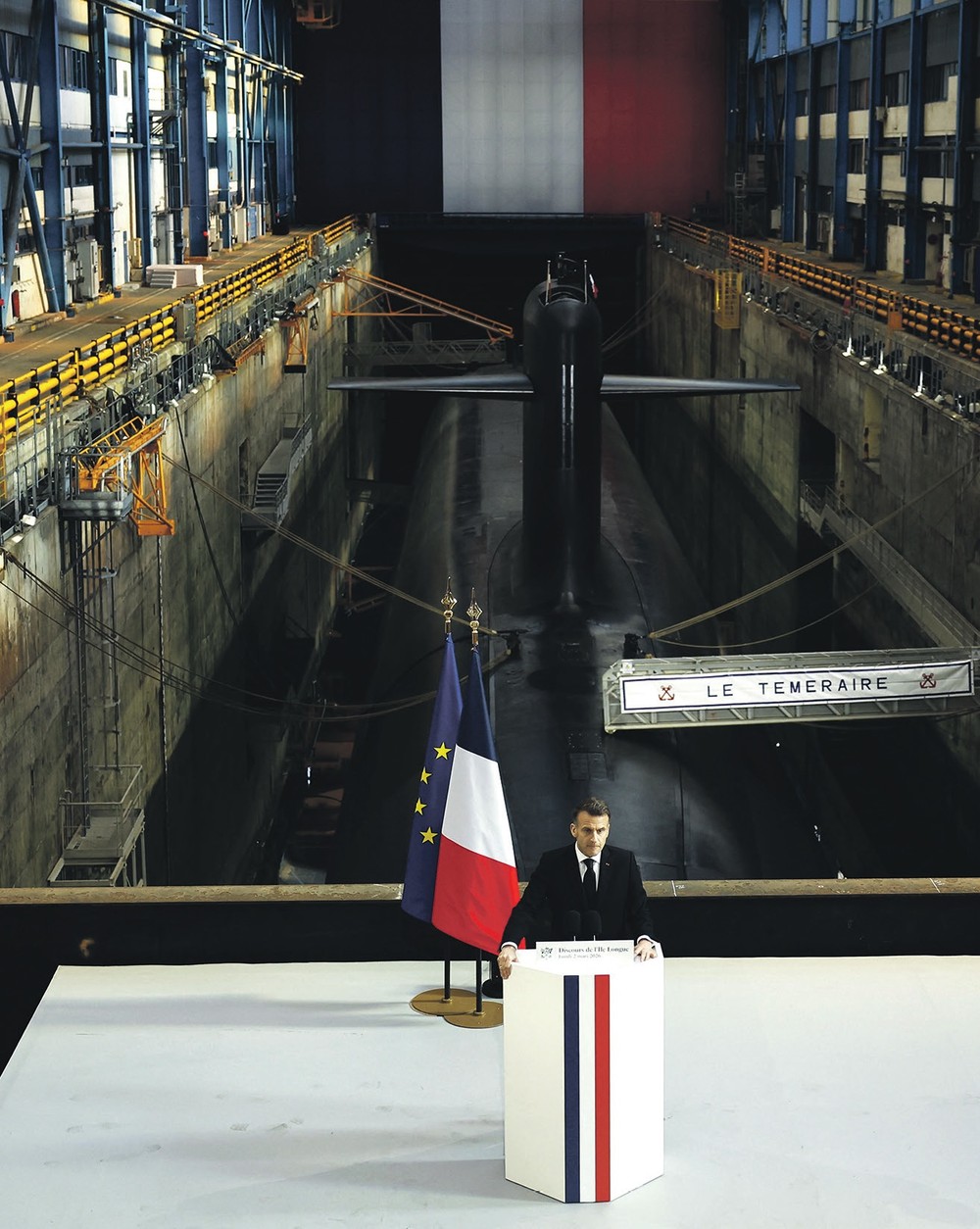 法国总统马克龙。