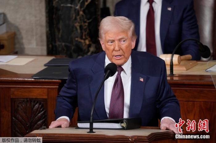 资料图：特朗普。