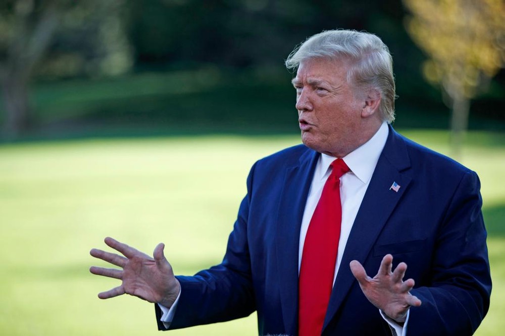 美国总统特朗普。