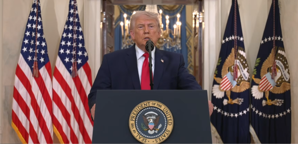 美国总统特朗普。