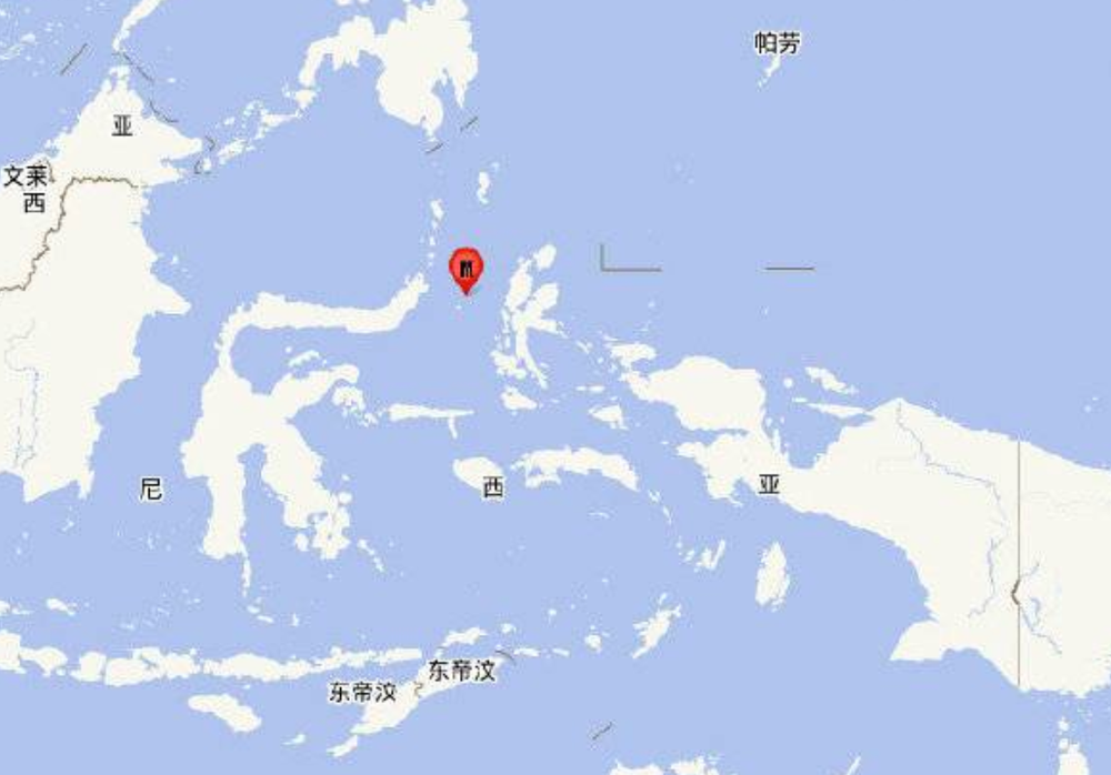 印尼北马鲁古省附近海域发生7.6级地震 已发布海啸预警