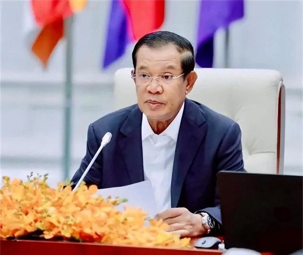 柬埔寨代理国家元首洪森。