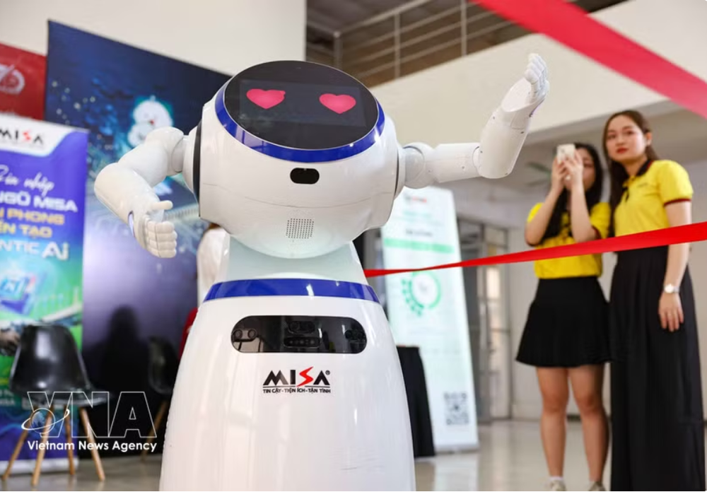 2026年人工智能日（AI Day 2026）活动现场的产品展示与推介区域。