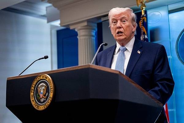 美国总统特朗普。