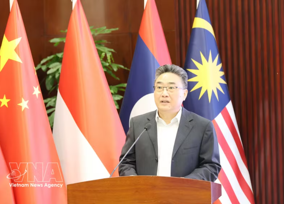 中国东盟中心秘书长史忠俊。