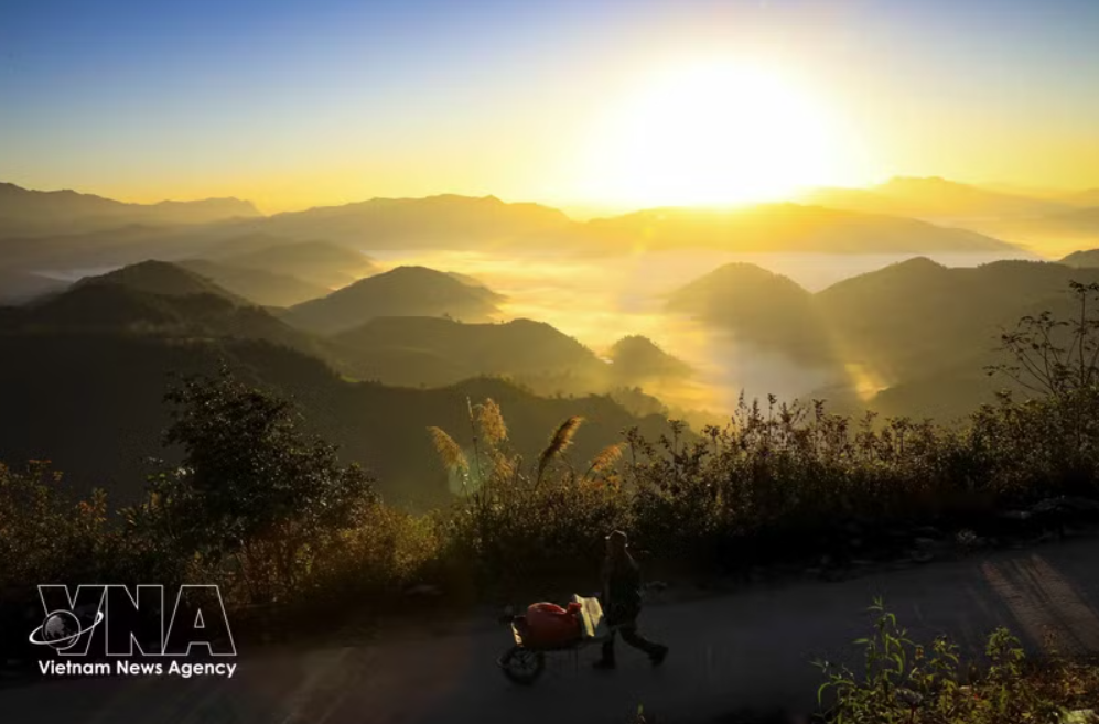 奠边省山丘之美。