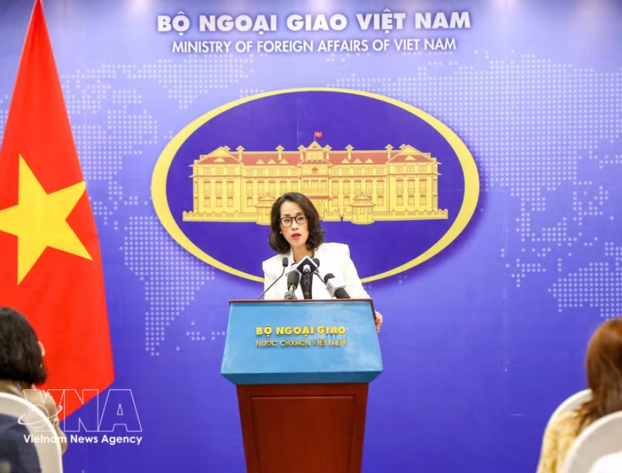 越南外交部发言人范秋姮。