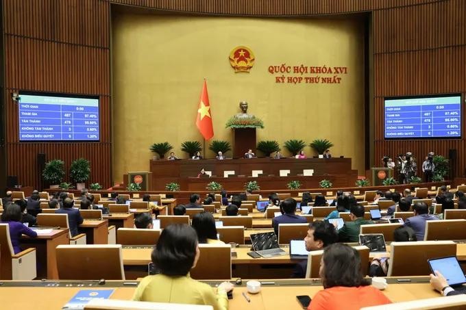  国会通过关于成立同奈市的决议。图：光福