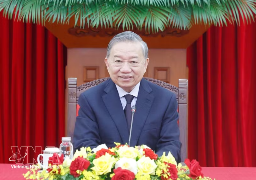 越南党中央总书记、国家主席苏林。