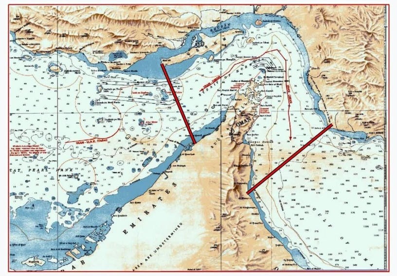 伊朗公布伊控制下的霍尔木兹海峡地区新地图