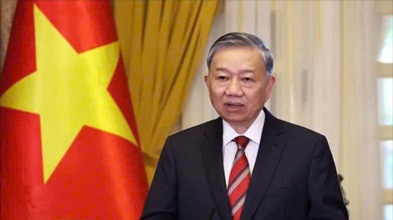 越南党中央总书记、国家主席苏林。