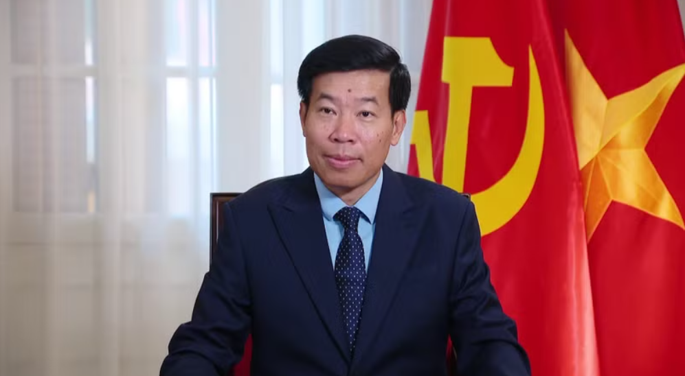党中央委员、外交部党委常务副书记、外交部副部长阮孟强。图自外交部