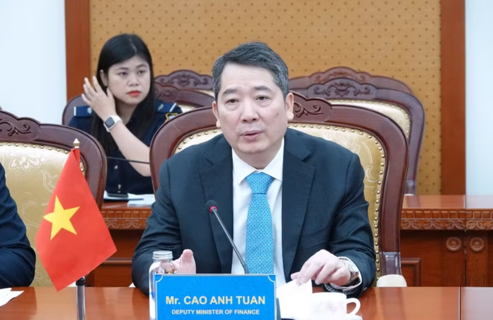 越南财政部副部长高英俊。财政部供图