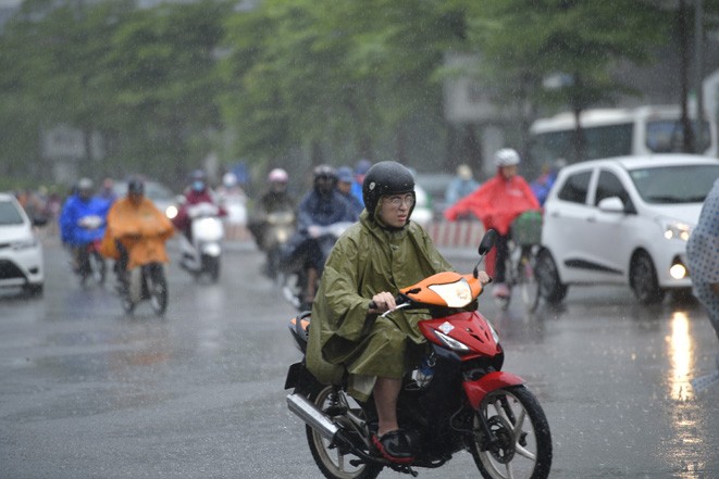  北部地区有零星阵雨和雷阵雨，降雨集中在下午和晚上。图：越通社