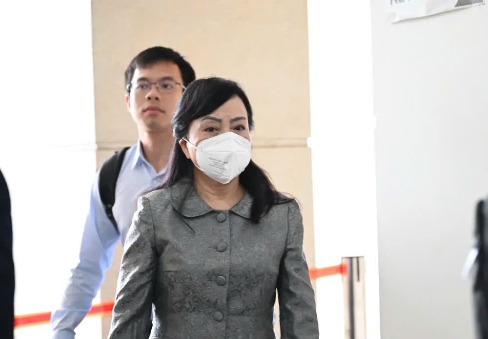 被告人阮氏金进（卫生部原部长）提起上诉，请求减轻刑罚。图：杜忠