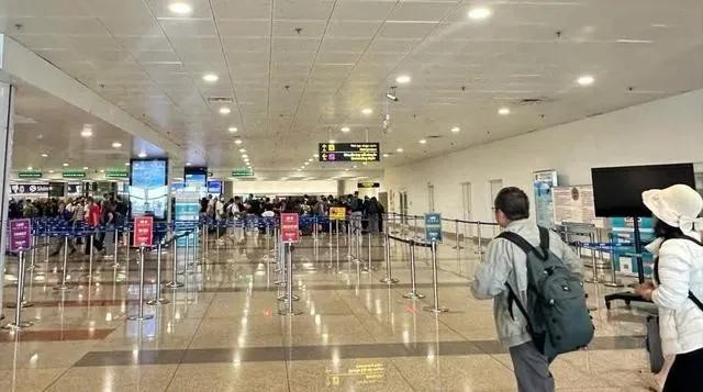 自8月2日起，越南公民在内牌T2航站楼已拥有出入境专用通道。图：NIA