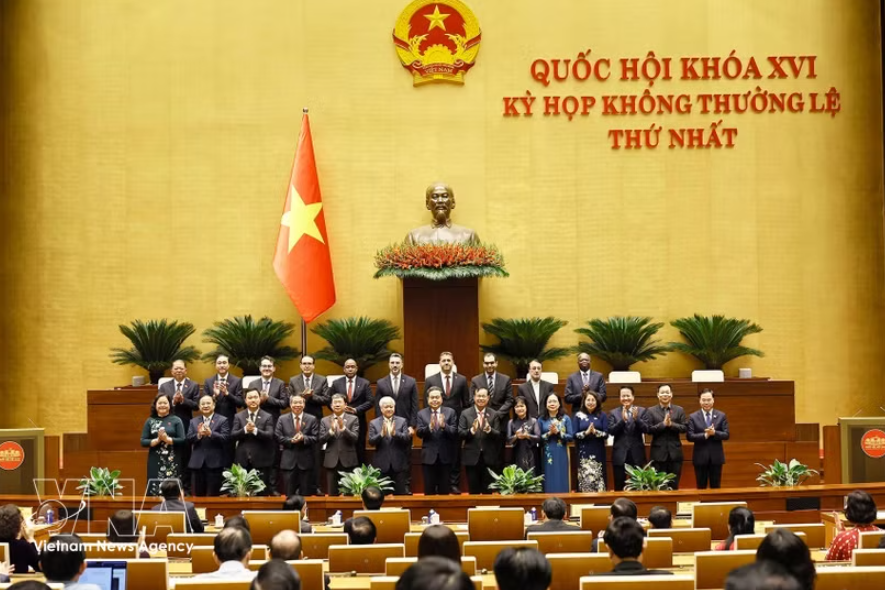 第十六届国会越南友好议员组织成立。图自越通社