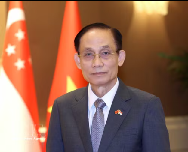 党中央政治局委员、外交部长黎怀忠。图自越通社