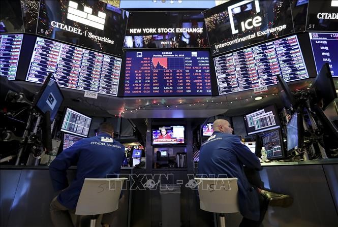 美国纽约证券交易所。图：新华社/越通社