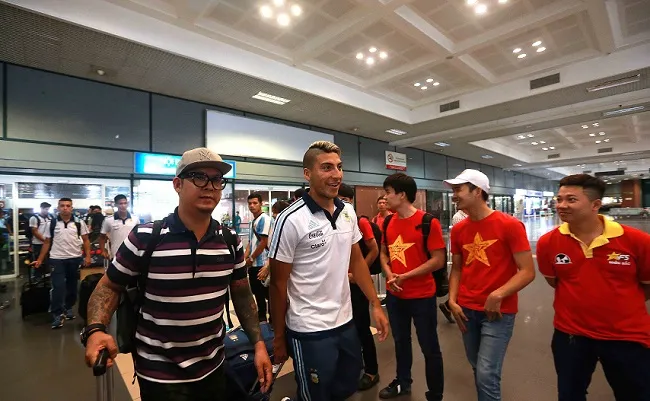U20 Argentina được chào đón nồng nhiệt tại Hà Nội ảnh 3