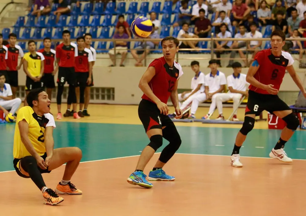 Tuyển Việt Nam đã cố gắng nhưng đối thủ quá mạnh nên phải chịu thua. Ảnh BTC