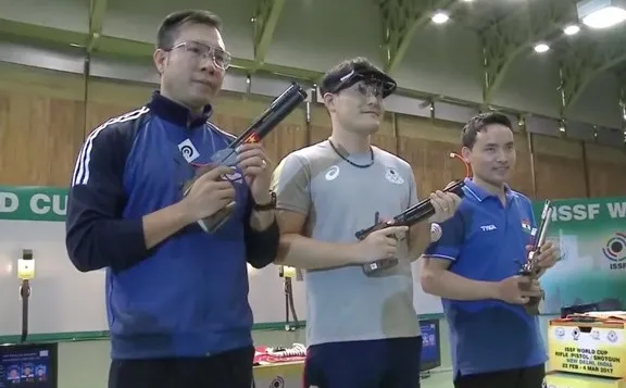 Hoàng Xuân Vinh đã không thành công. Nguồn: BTC