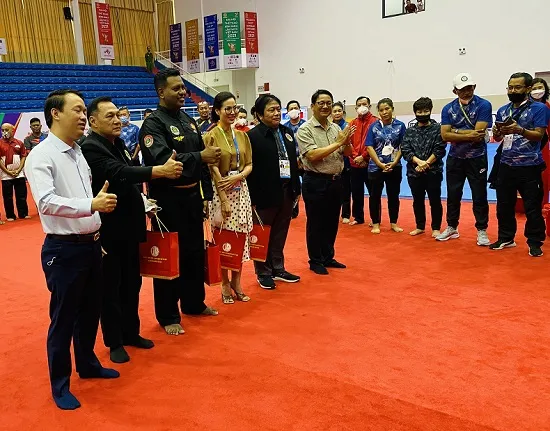 Pencak silat tưng bừng chờ khai trận ảnh 1