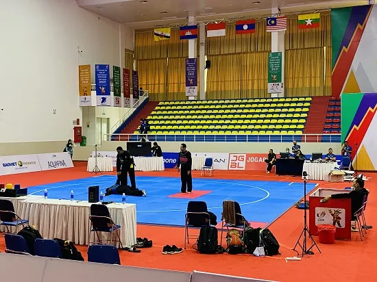 Pencak silat tưng bừng chờ khai trận ảnh 2