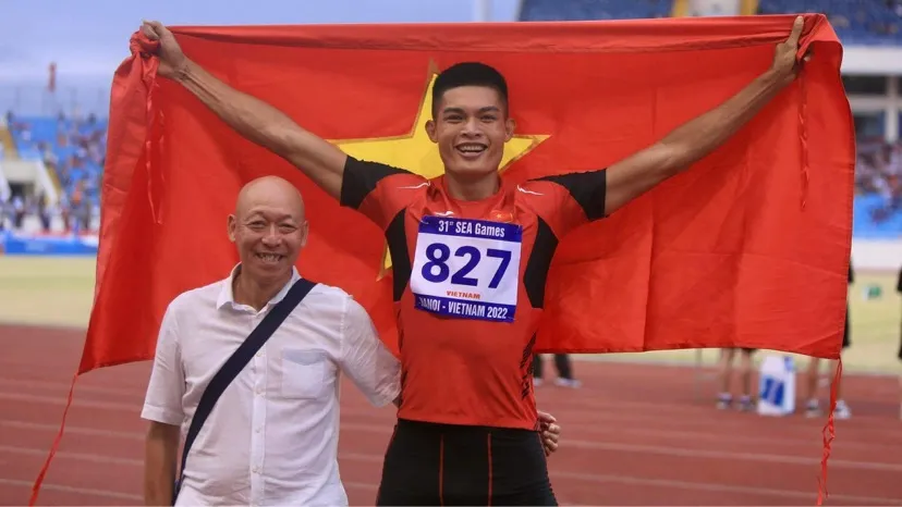 Hình ảnh những nhà vô địch điền kinh ngày 15-5 ảnh 5