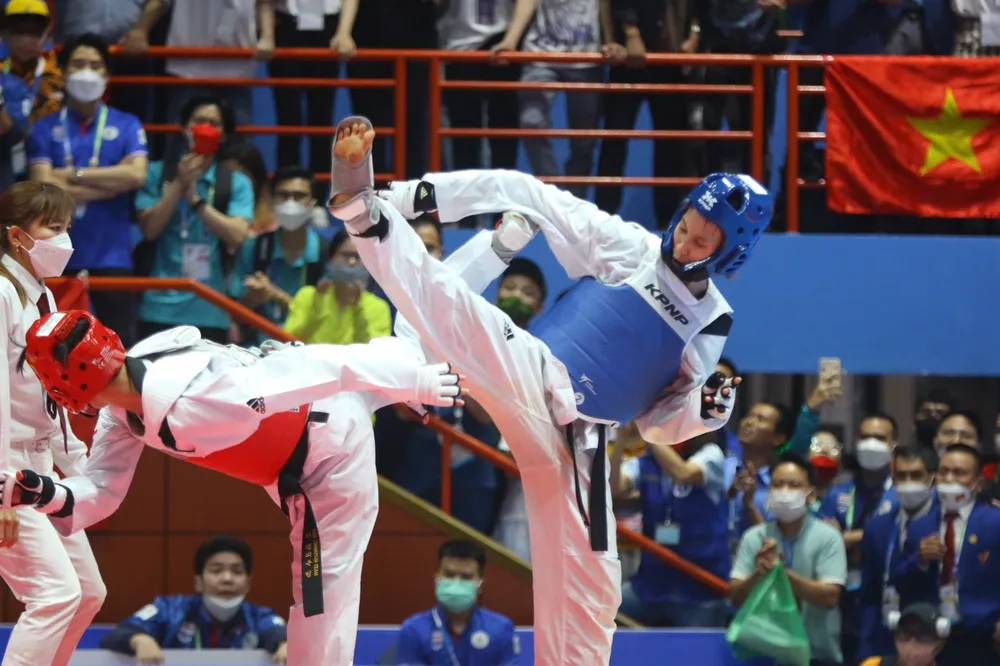 Xem Trương Thị Kim Tuyền thăng hoa vô địch SEA Games 31 ảnh 2