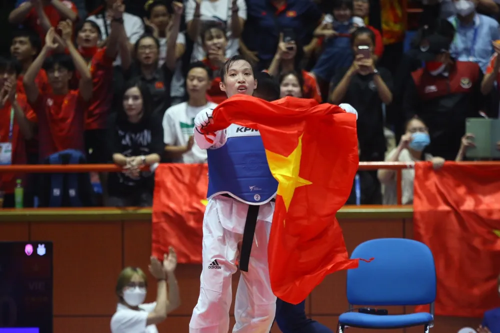 Xem Trương Thị Kim Tuyền thăng hoa vô địch SEA Games 31 ảnh 5