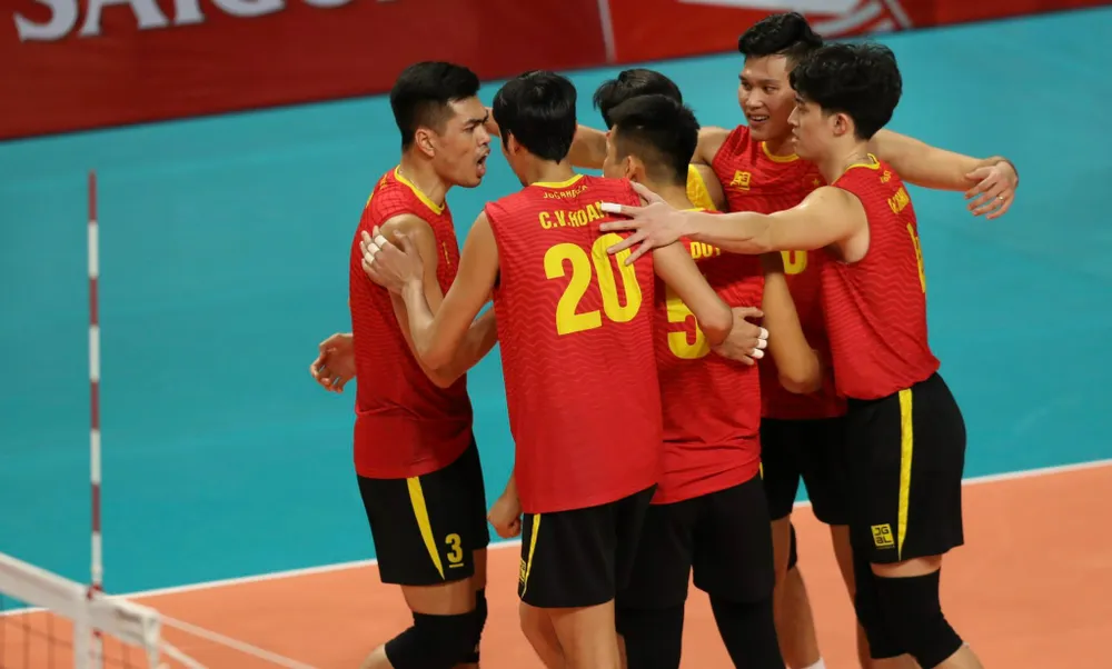 Đội tuyển nam Việt Nam đã thắng Thái Lan ở bán kết. Ảnh: DŨNG PHƯƠNG