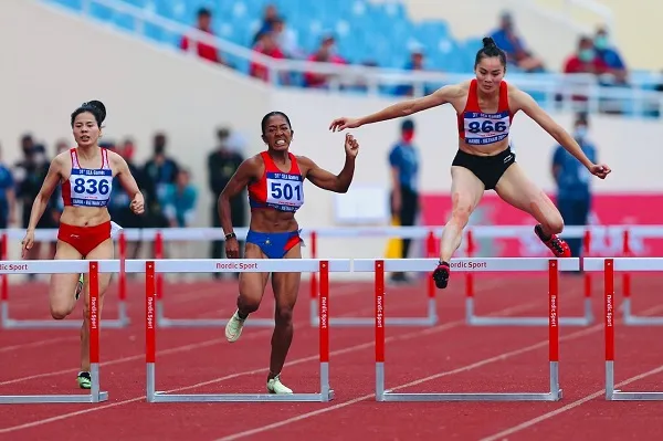 Các tuyển thủ điền kinh Việt Nam từng dự SEA Games 31 sẽ có cơ hội thi đấu giải TPHCM mở rộng 2022 trong tháng này tại SVĐ Thống Nhất. Ảnh: DŨNG PHƯƠNG