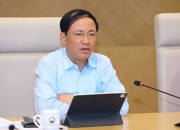 Trưởng Tiểu ban thông tin truyền thông của SEA Games 31 - ông Phạm Anh Tuấn đánh giá cao sự hiệu quả của công việc truyền thông của các cơ quan báo chí đã đưa thông tin về SEA Games 31 vừa qua. Ảnh: TTXVN