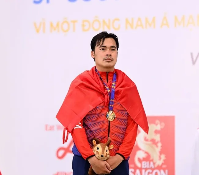 Nguyễn Tiến Nhật là một trong những VĐV tham dự giải vô địch Đông Nam Á 2022. Ảnh: ĐỖ TRUNG