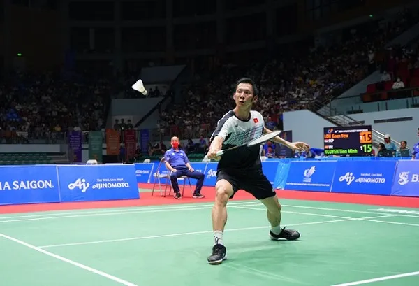 Nguyễn Tiến Minh tiếp tục dự giải cầu lông vô địch thế giới năm nay ở Nhật Bản. Ảnh: QUÂN ĐỖ