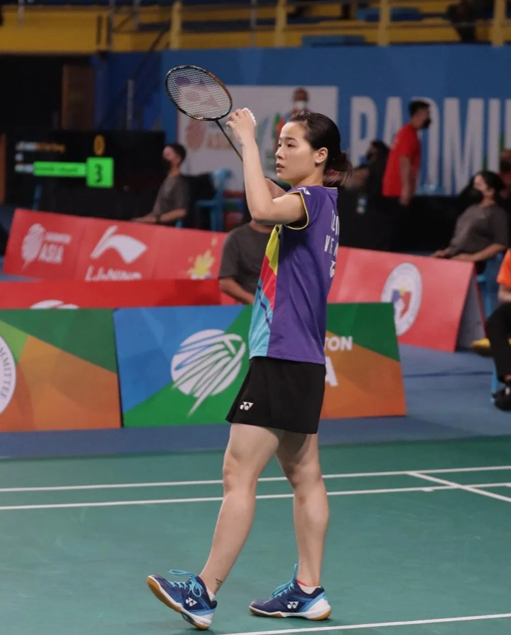 Thuỳ Linh đã có chiến thắng ấn tượng ở vòng 1 giải vô địch thế giới 2022. Ảnh: T.LINH