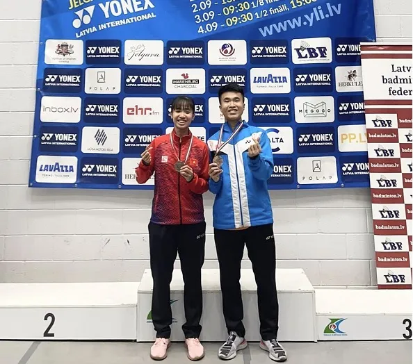 Anh Thư và Hải Đăng cùng tăng thứ hạng đáng kể. Ảnh: A.THƯ