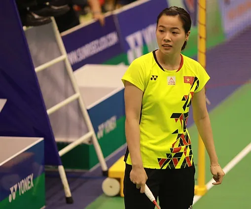 Thùy Linh đã phải trở lại Việt Nam do không xin được giấy tờ nhập cảnh New Zealand. Ảnh: Vietnambadminton