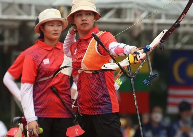 Thanh Nhi sẽ là niềm hy vọng tranh huy chương môn bắn cung của TT-Huế. Ảnh: H.TRIỀU