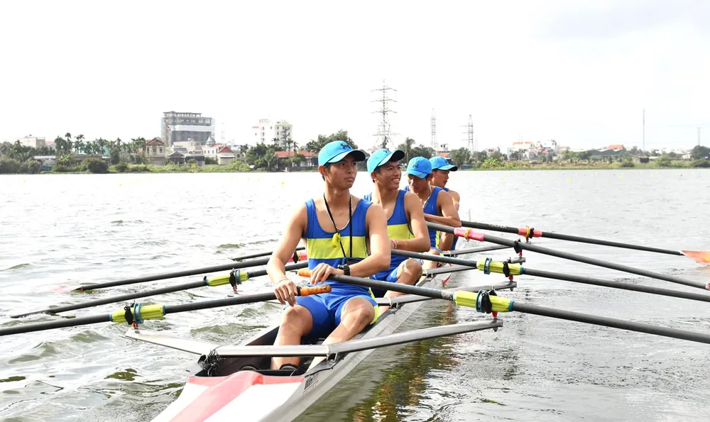 Các tay chèo rowing đã có thêm những tấm HCV quan trọng. Ảnh: ĐTVN