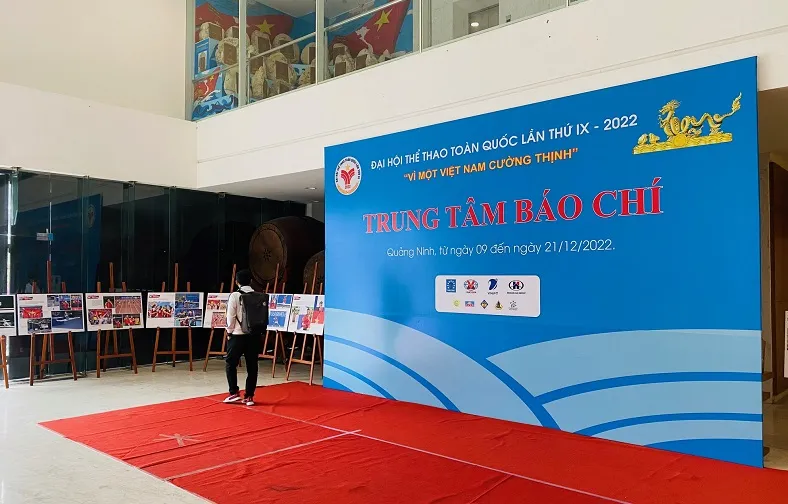 Trung tâm báo chí Đại hội thể thao toàn quốc chính thức hoạt động ảnh 1